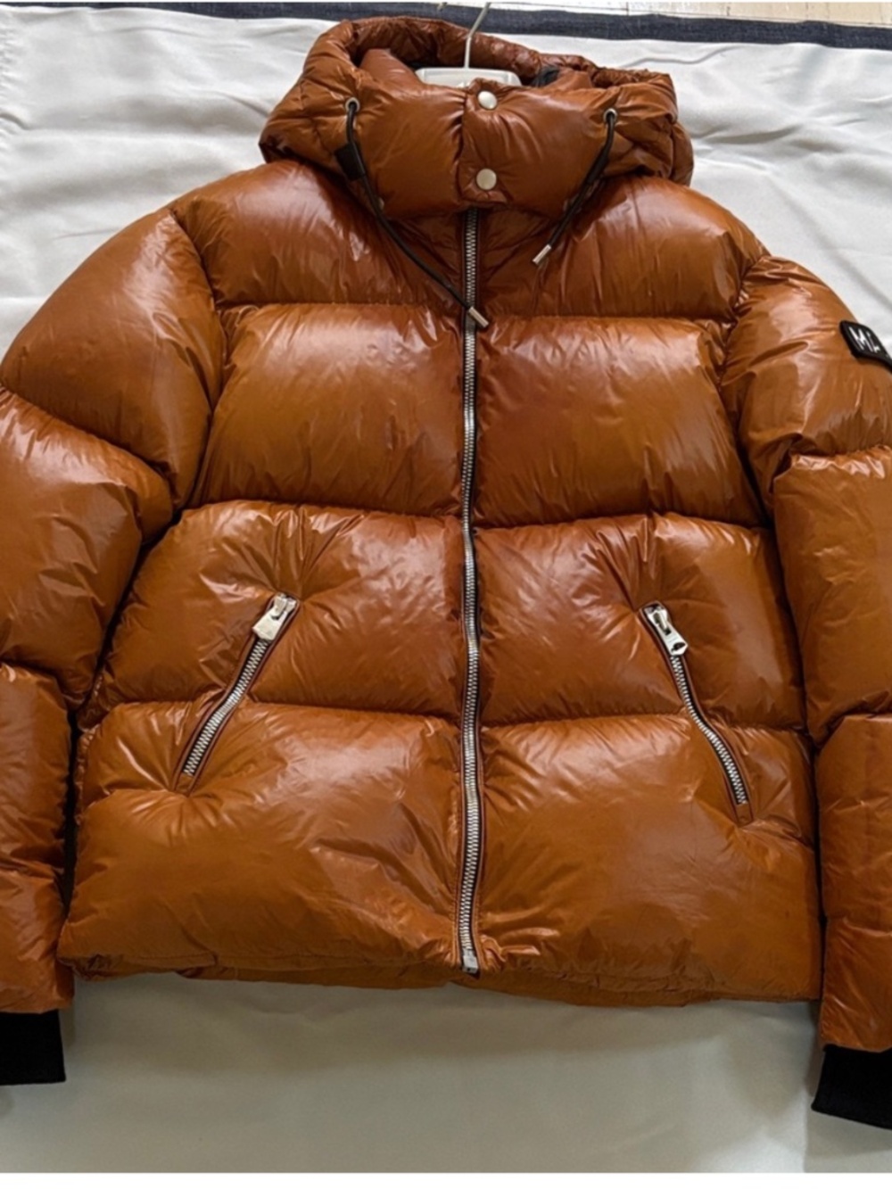 MACKAGE COPPER FUFFER JACKET SIZE : M